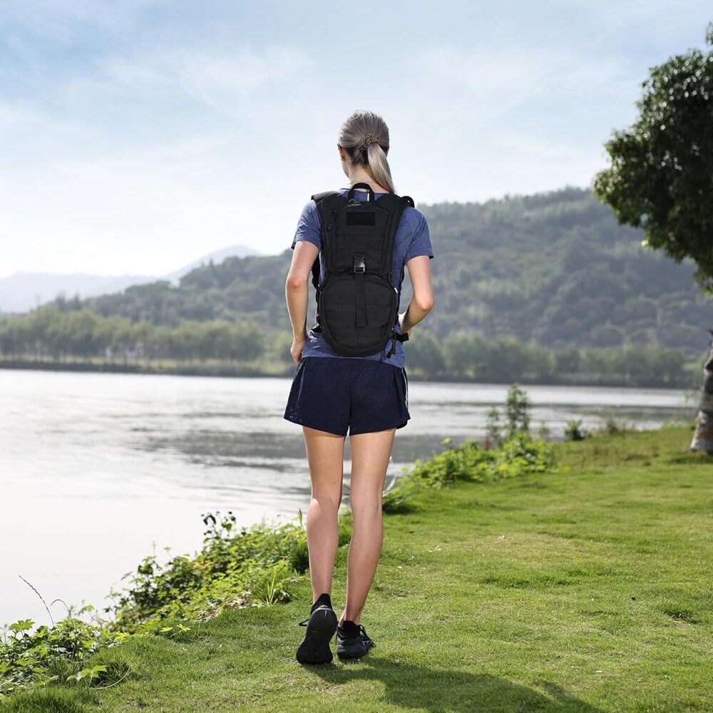 Streamlined Tactical Hydration Backpack With 2 Po… - image 7